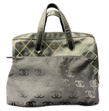 Chanel Wild Stitch Boston Black Tote