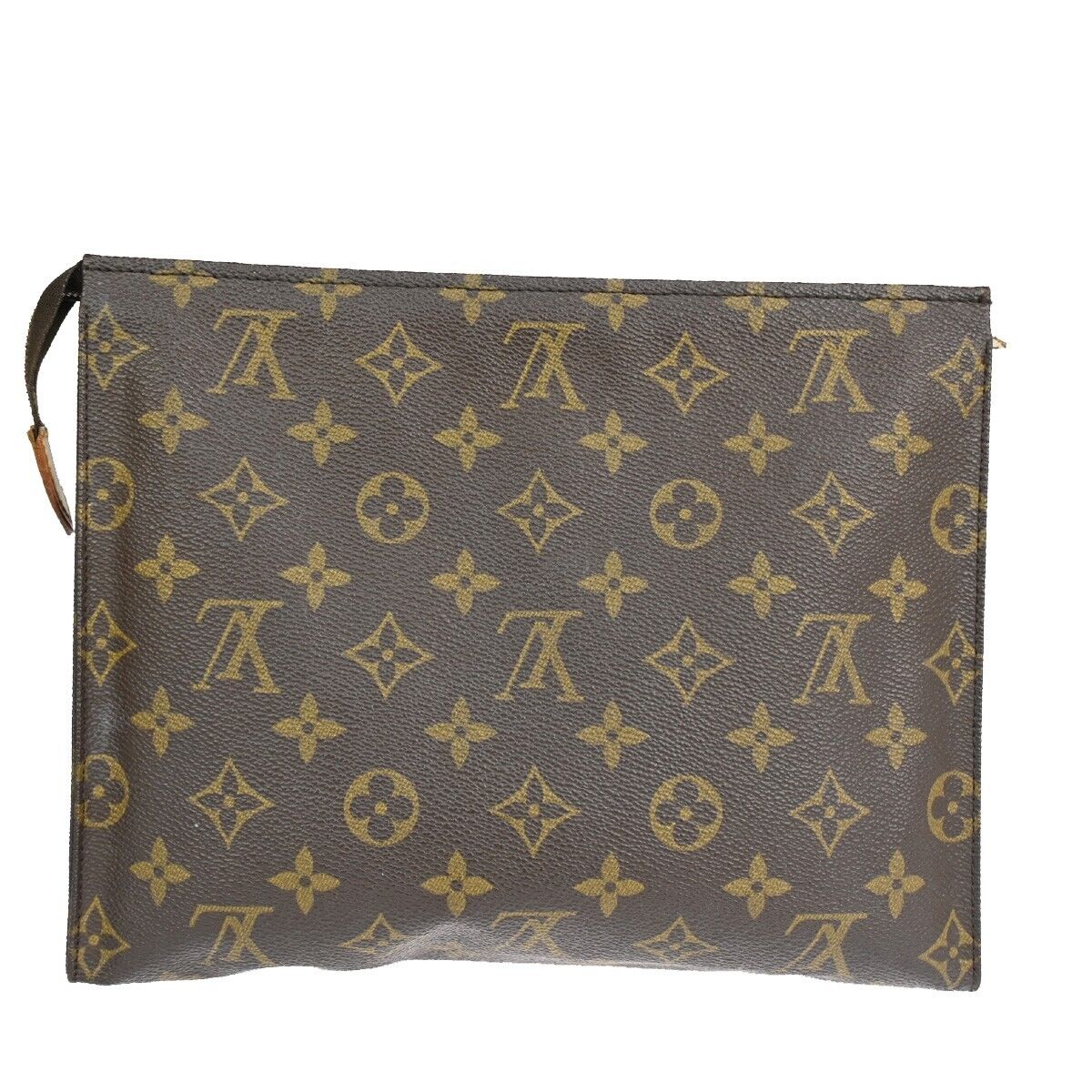 Louis Vuitton Poche Toilette  Canvas Clutch Bag