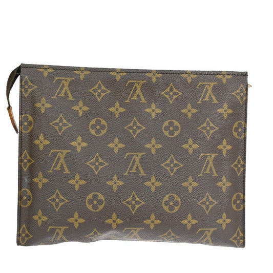 Louis Vuitton Poche Toilette  Canvas Clutch Bag
