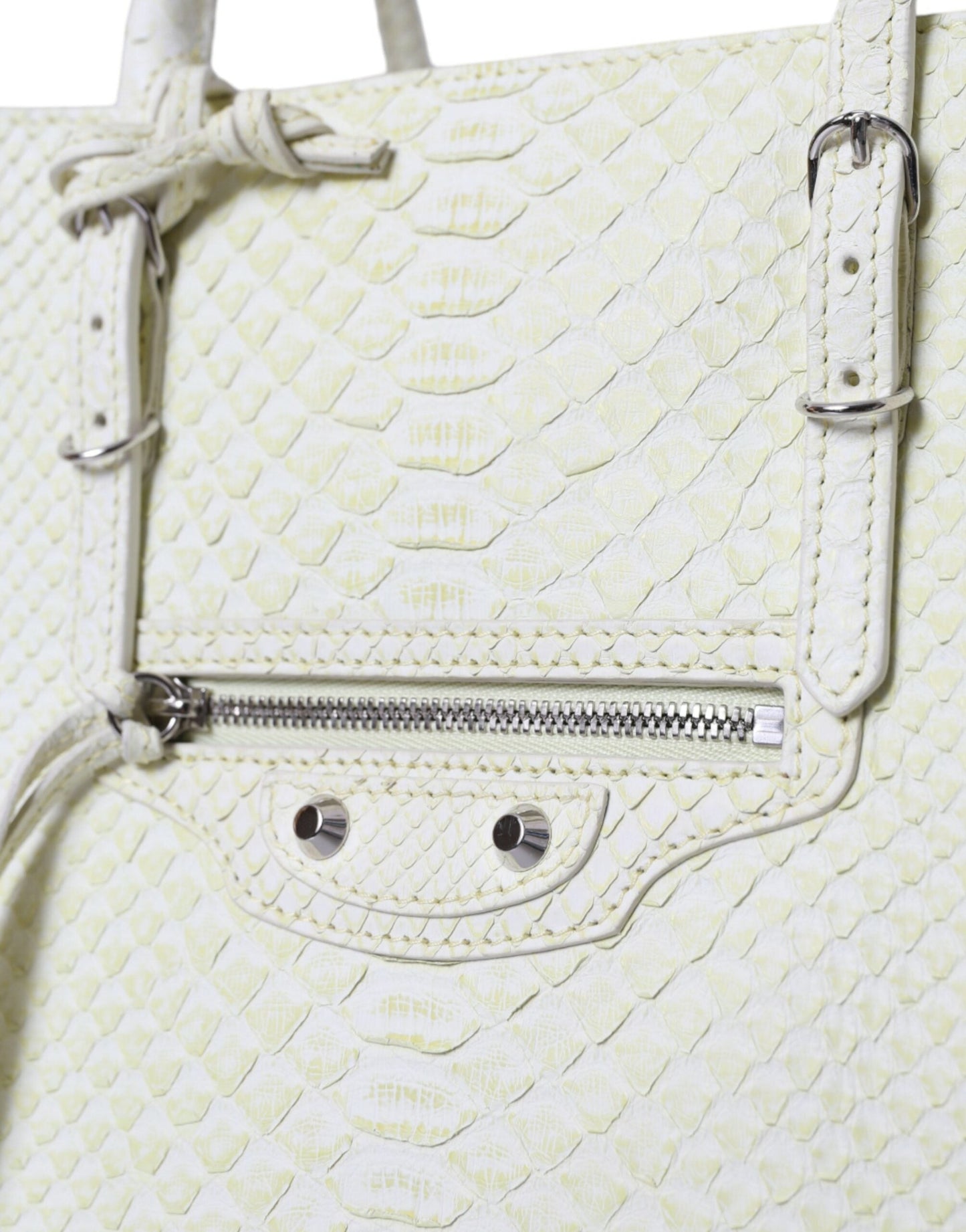 Blnciaga Chic Python Leather Tote in  & Women's yelAmeliaw