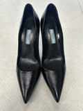 Shoes Luxury Designer By Prada In Black, Size:7