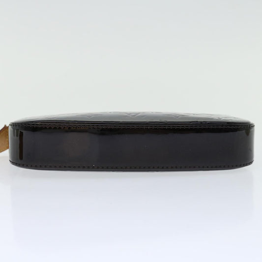Louis Vuitton Pochette Accessoire  Patent Leather Clutch Bag