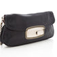 Prada Black Leather Clutch