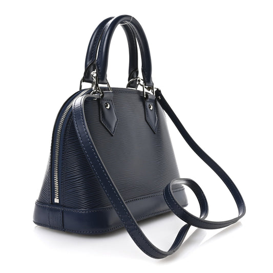 Louis Vuitton Epi Alma BB Indigo