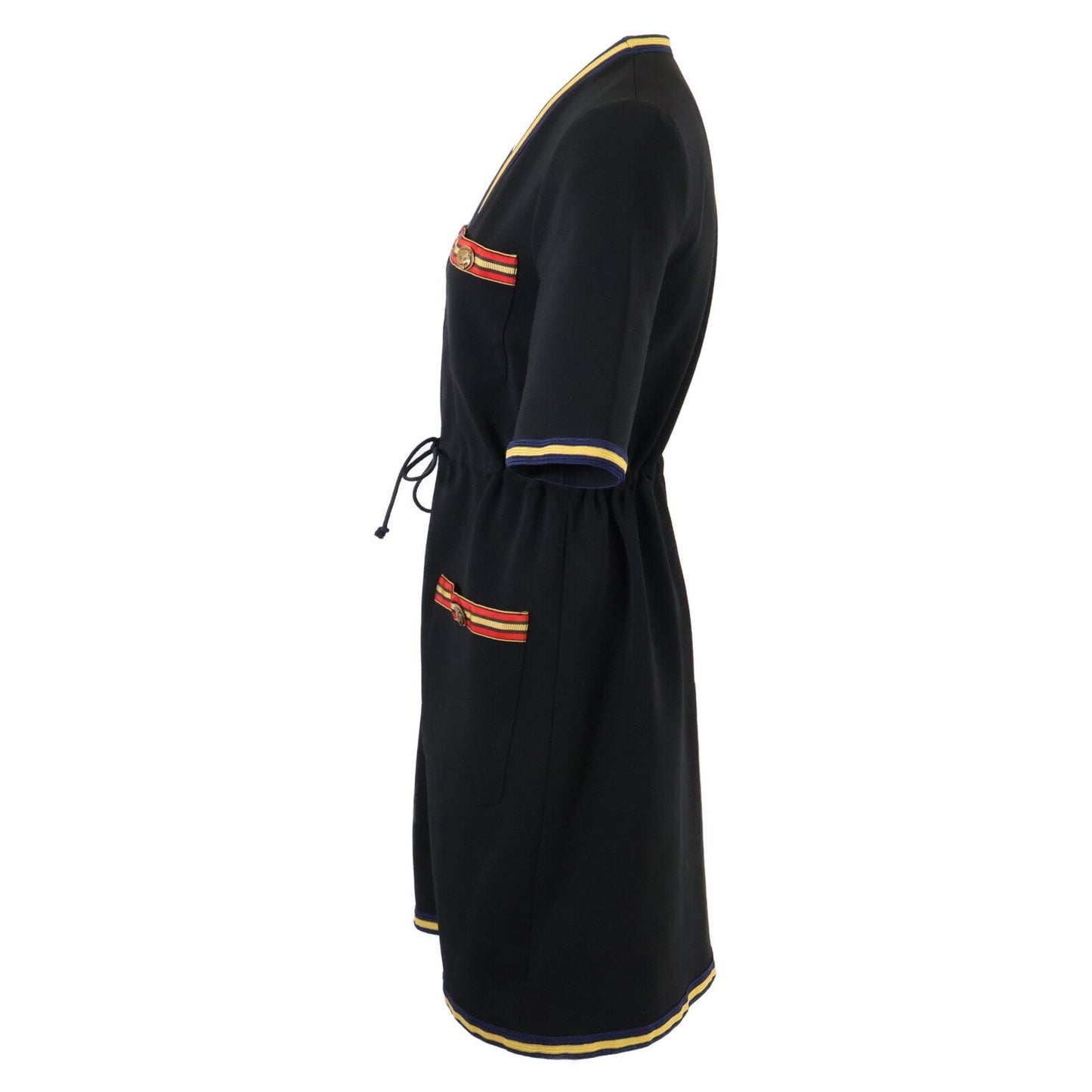 Gucci Tiger Button Rayon Blend Dress