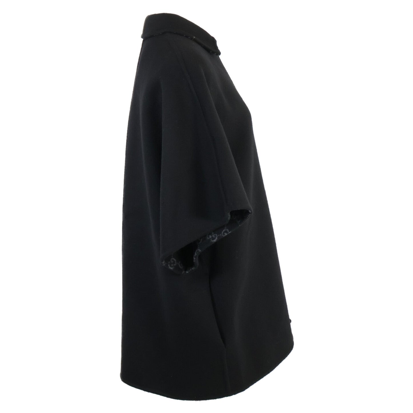 Gucci 789960 Silk Wool Reversible Coat