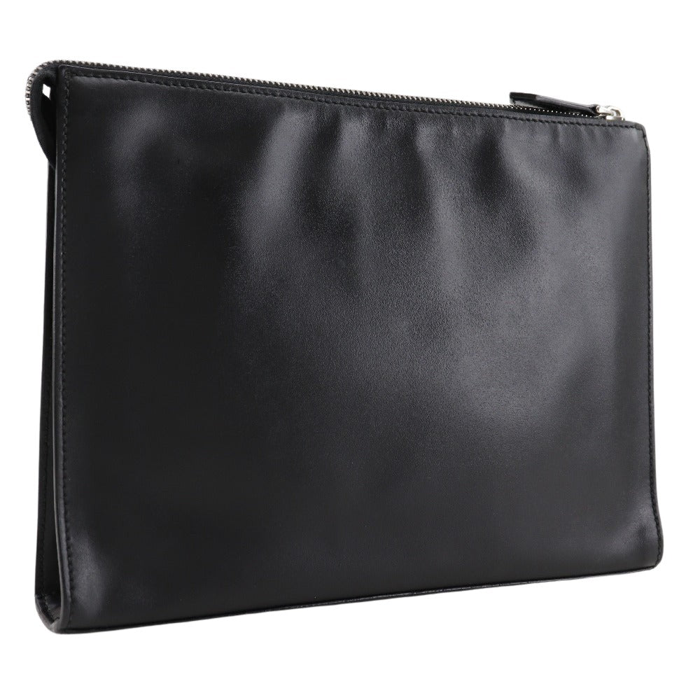 Fendi Monster  Leather Clutch Bag