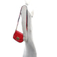Amelia ssima Web Medium Padlock Messenger Shoulder Bag Hibiscus Red