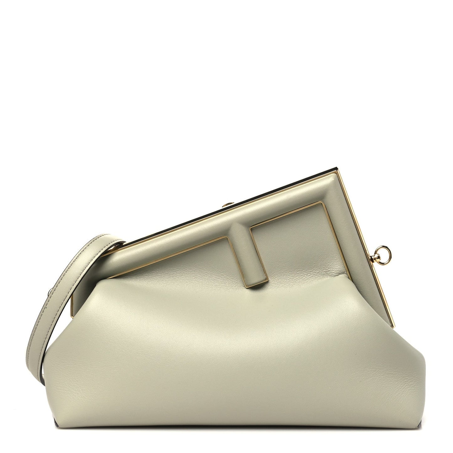 Amelia Shiny Nappa Midi First Green Tea