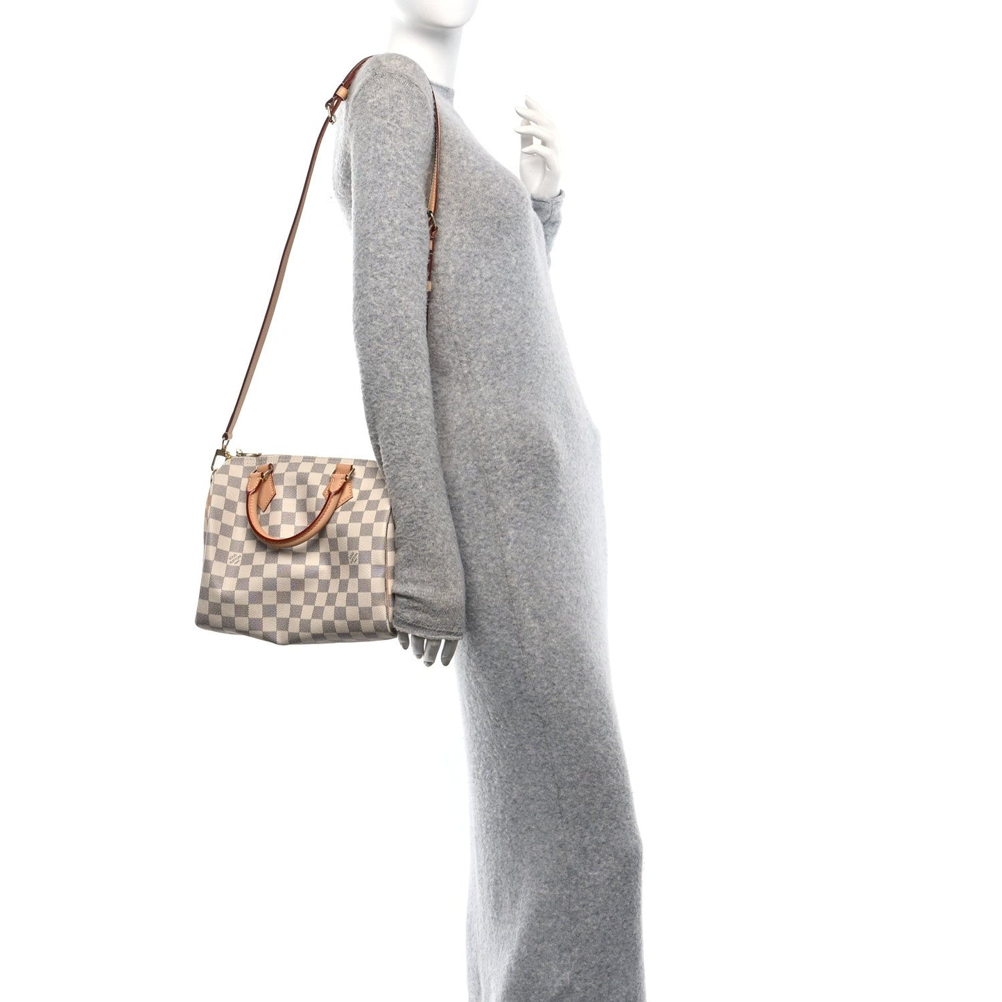 Louis Vuitton Damier Azur Speedy Bandouliere 25