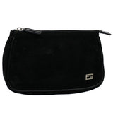 Fendi  Suede Clutch Bag