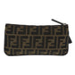 Fendi Zucca  Canvas Clutch Bag