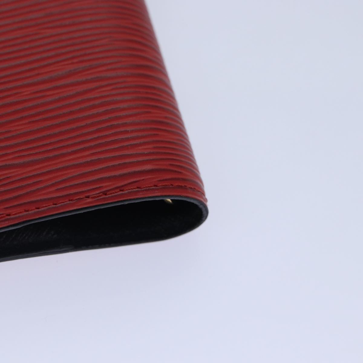 LOUIS VUITTON Epi Agenda PM Day Planner Cover Red R20057 LV Auth 78107