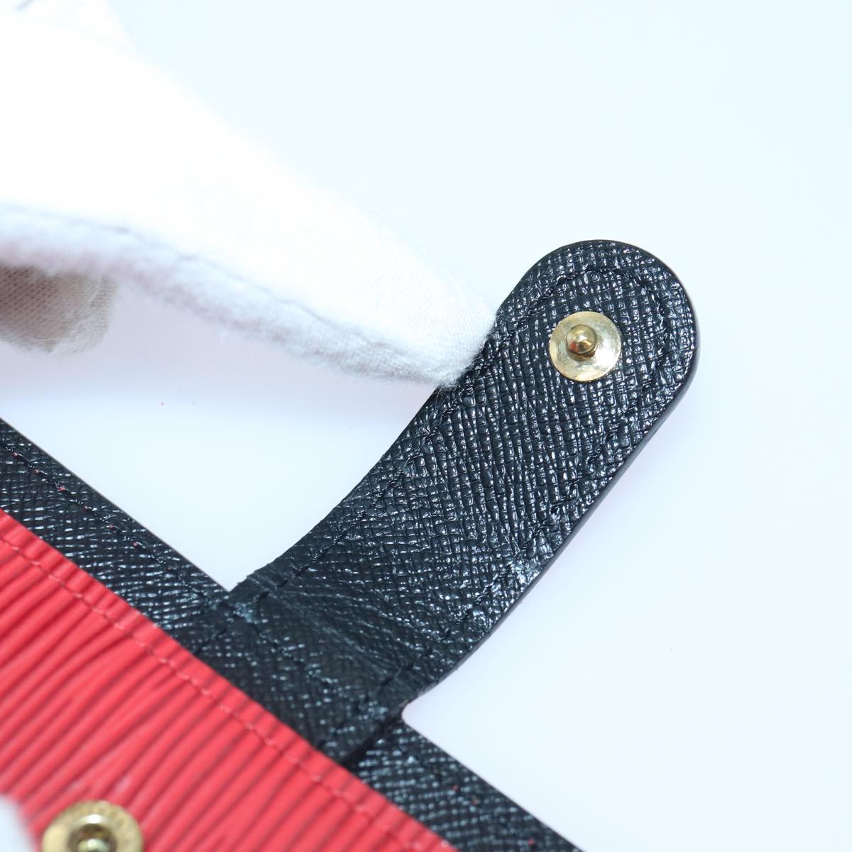 LOUIS VUITTON Epi Agenda PM Day Planner Cover Red R20057 LV Auth 78107