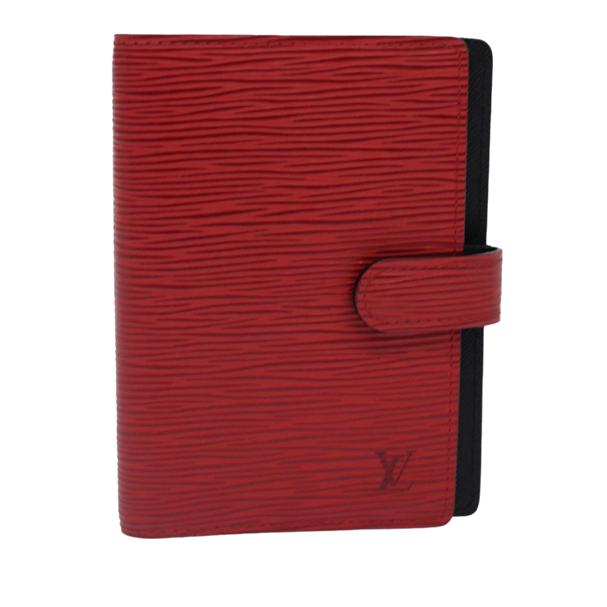 LOUIS VUITTON Epi Agenda PM Day Planner Cover Red R20057 LV Auth 78107