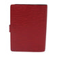 LOUIS VUITTON Epi Agenda PM Day Planner Cover Red R20057 LV Auth 78107