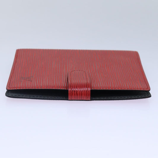 LOUIS VUITTON Epi Agenda PM Day Planner Cover Red R20057 LV Auth 78107