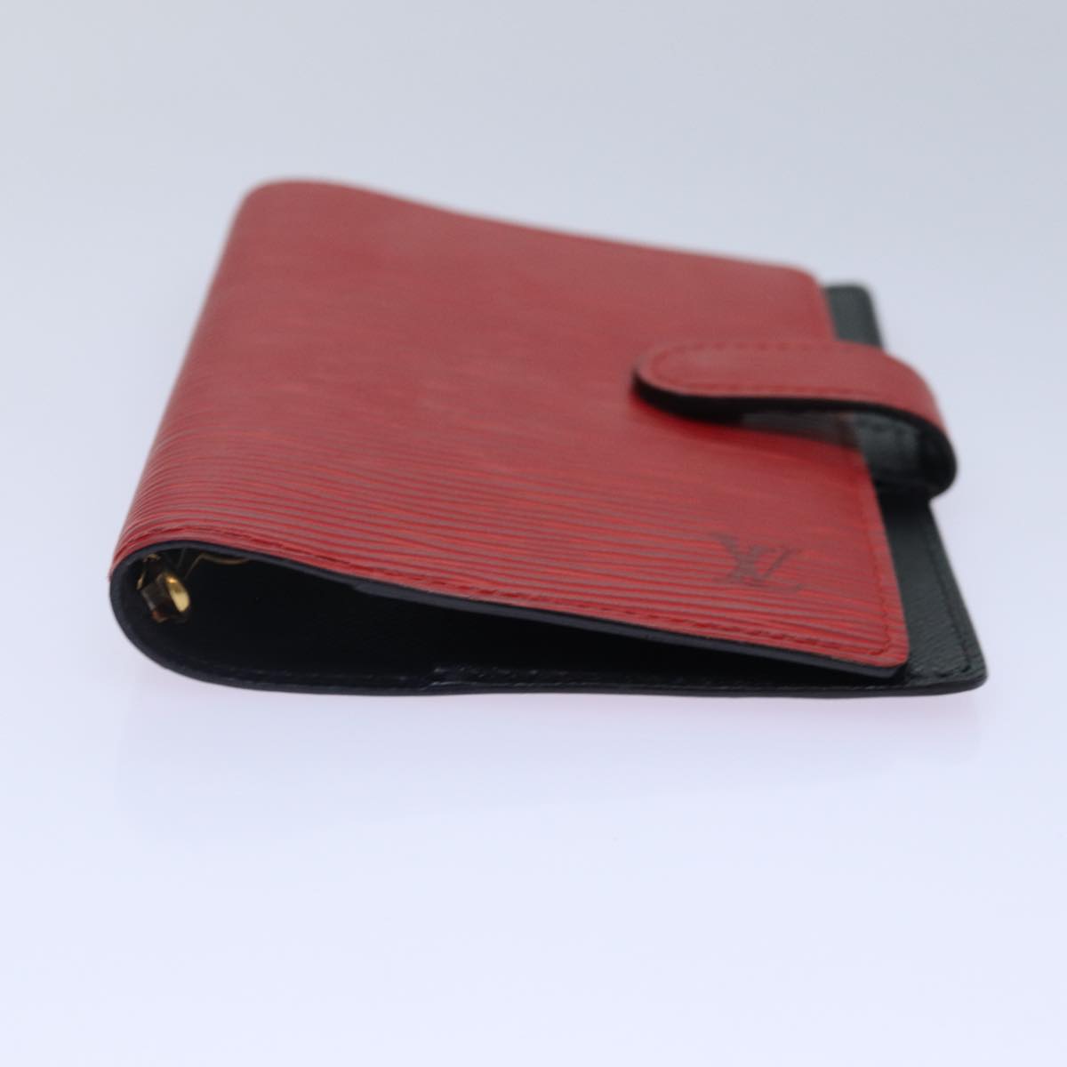 LOUIS VUITTON Epi Agenda PM Day Planner Cover Red R20057 LV Auth 78107