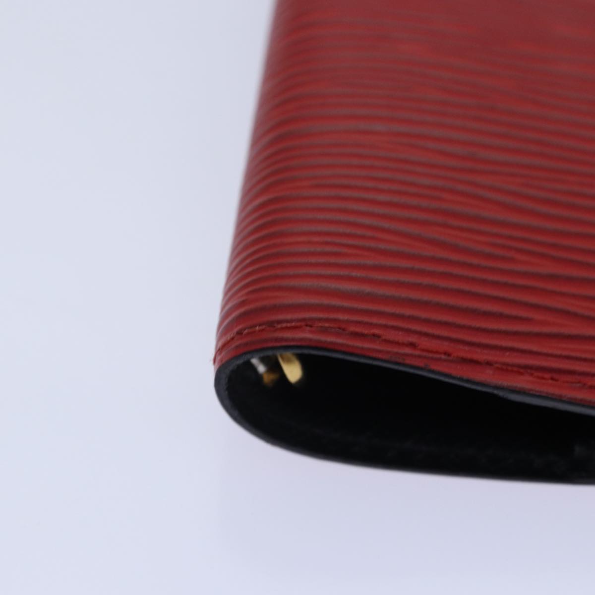 LOUIS VUITTON Epi Agenda PM Day Planner Cover Red R20057 LV Auth 78107
