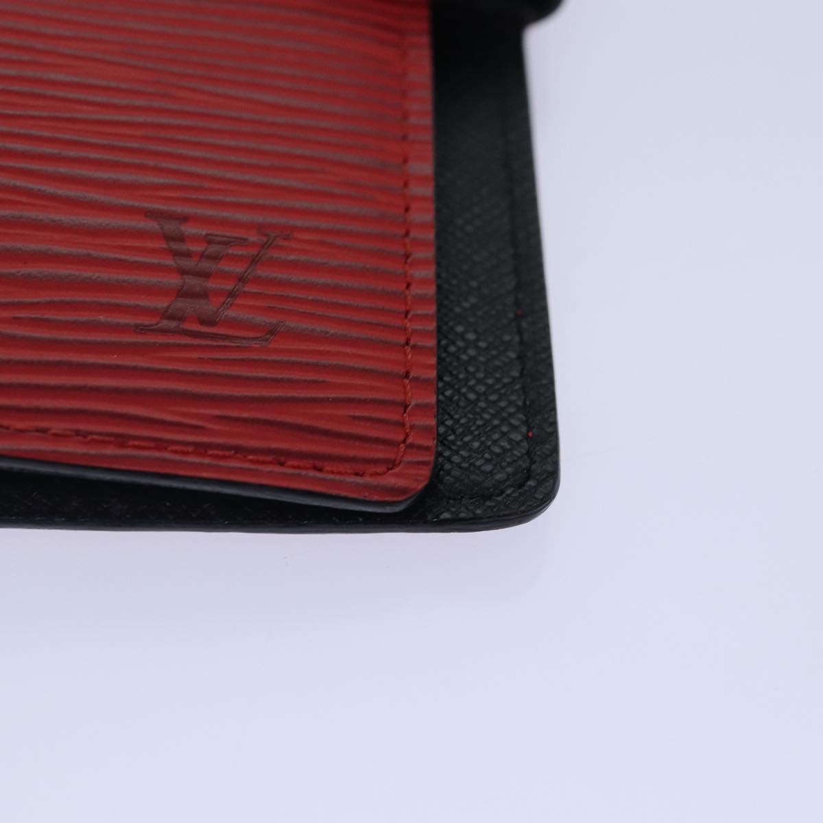 LOUIS VUITTON Epi Agenda PM Day Planner Cover Red R20057 LV Auth 78107