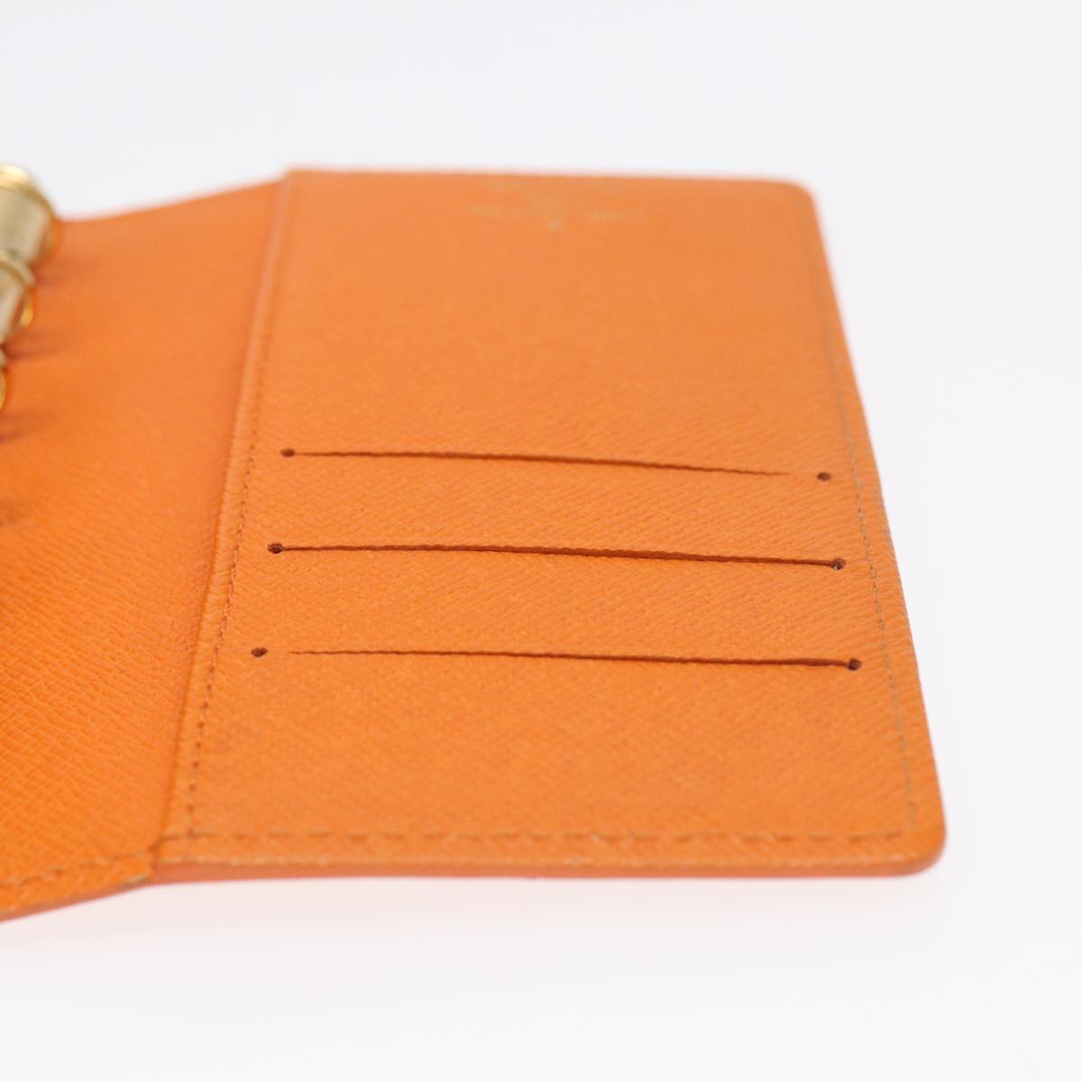 LOUIS VUITTON Epi Agenda PM Day Planner Cover Orange Mandarin R2005H Auth 78109