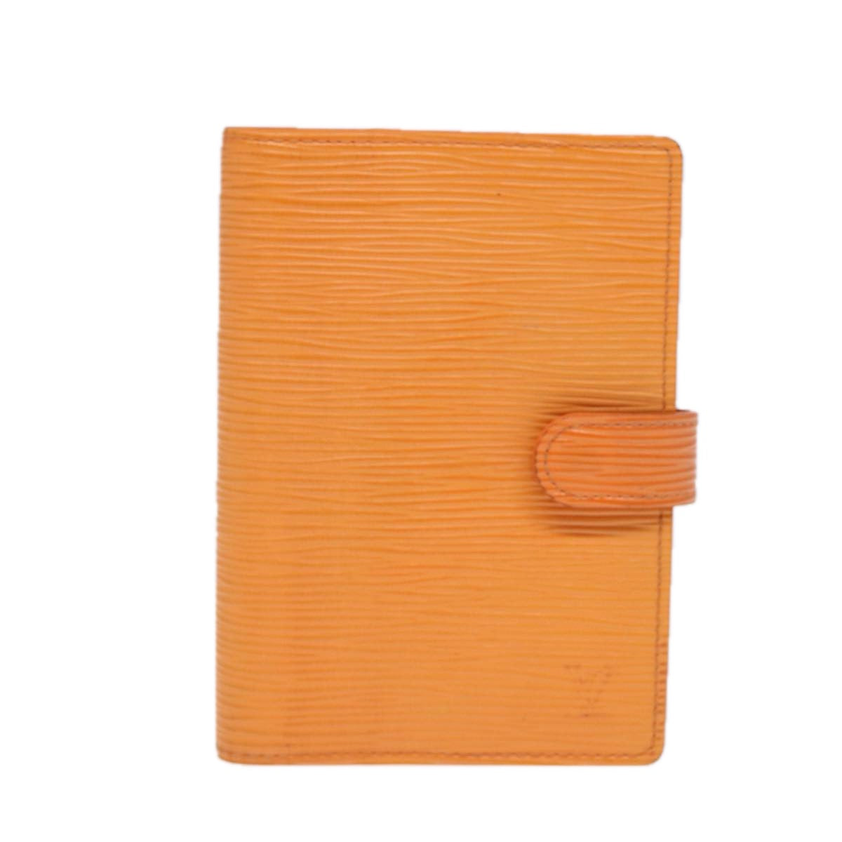 LOUIS VUITTON Epi Agenda PM Day Planner Cover Orange Mandarin R2005H Auth 78109