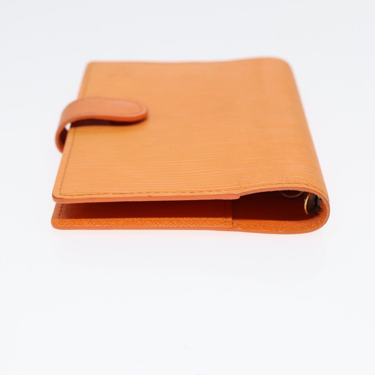 LOUIS VUITTON Epi Agenda PM Day Planner Cover Orange Mandarin R2005H Auth 78109
