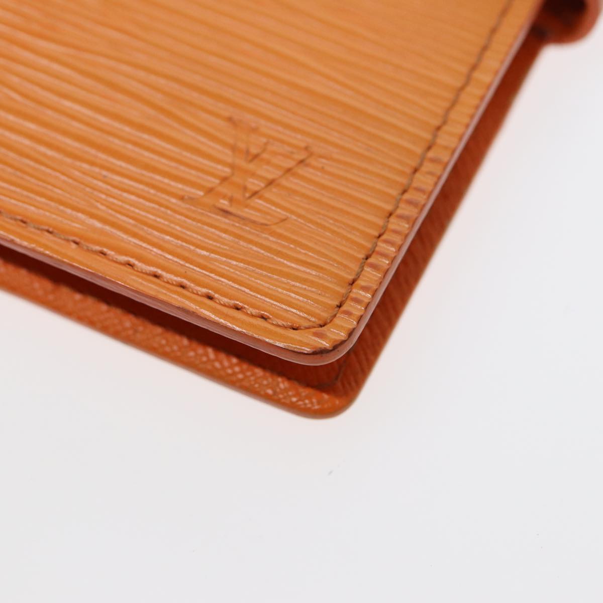 LOUIS VUITTON Epi Agenda PM Day Planner Cover Orange Mandarin R2005H Auth 78109