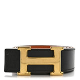 Amelia Box Togo 32mm H Belt 80 32 Black Orange