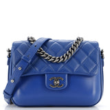 CHANEL Rock My Shoulder Flap Bag Quilted Calfskin Medium