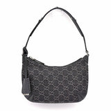 Gucci Horsebit GG Denim Shoulder Bag