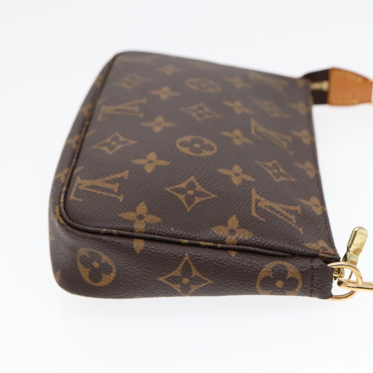Louis Vuitton Pochette Accessoire  Canvas Clutch Bag