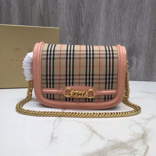 B-Berry - BB  1983 Check LiNike Bag PiNike For Women, Bags 9in/23cm