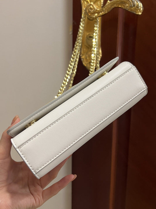 DG Polished 3.5 Phone Bag White For Women 7.3in/19AmeliaDG