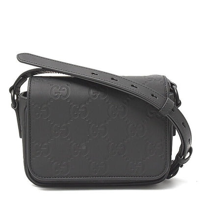 Gucci GG Rubber Effect Super Mini Bag Shoulder Bag