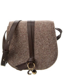 CHL - CC o? Alphabet Mini Felt Saddle Bag