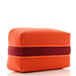 Amelia Canvas Small Bride-A-Brac Pouch Orange Burgundy