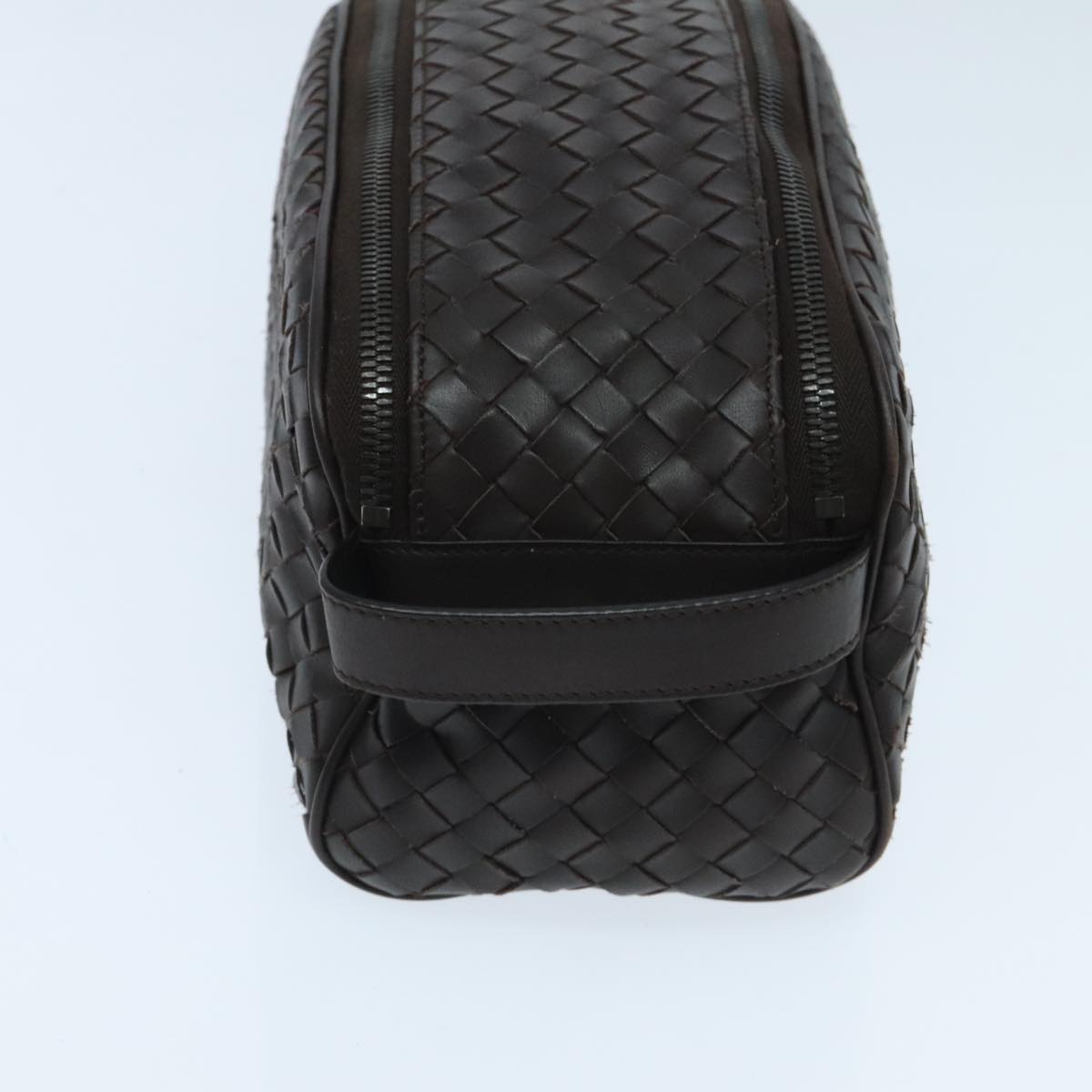 Bottega Veneta Intrecciato  Leather Clutch Bag