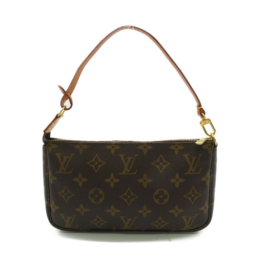 Louis Vuitton Pochette Accessoire  Canvas Clutch Bag