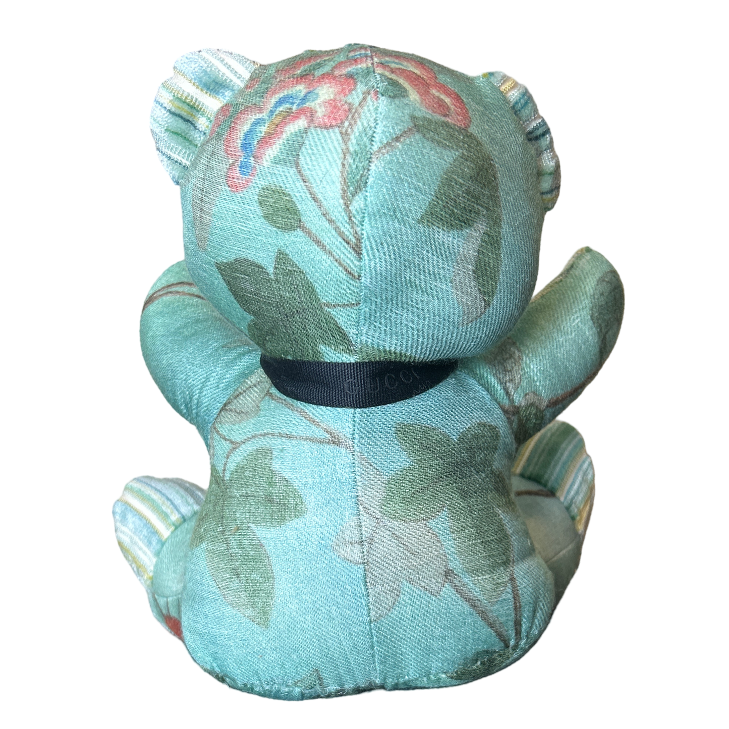Chinoiserie Tree of Life   Silk Scarf Tender Teddy Bear