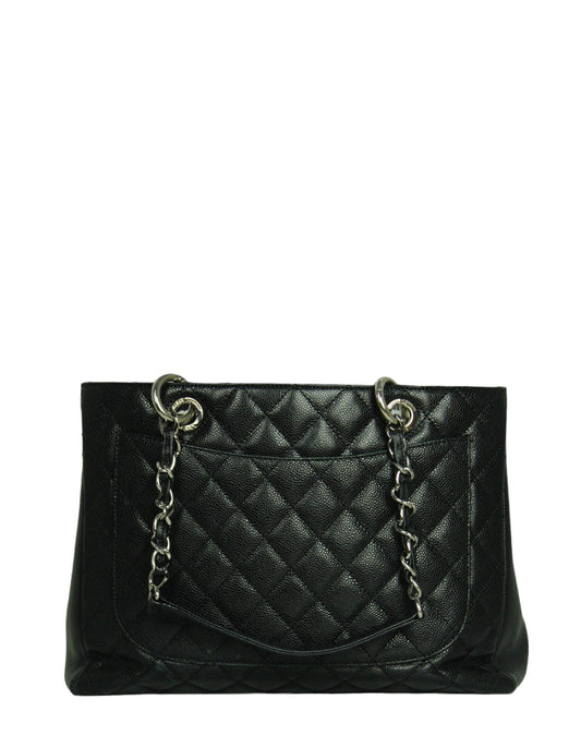 Chanel Black Caviar Quilted GST