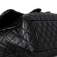 Chanel Black Leather Quilted XXL Airlines Flap Bag