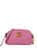Gucci NEW Purple GG Small Marmont Crossbody Bag