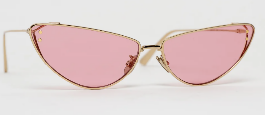 Dior MissDior B1U Cat-Eye Sunglasses – Powder Pink & Gold