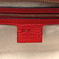 Amelia Dollar Calfskin Medium Soho Top Handle Satchel Hibiscus Red