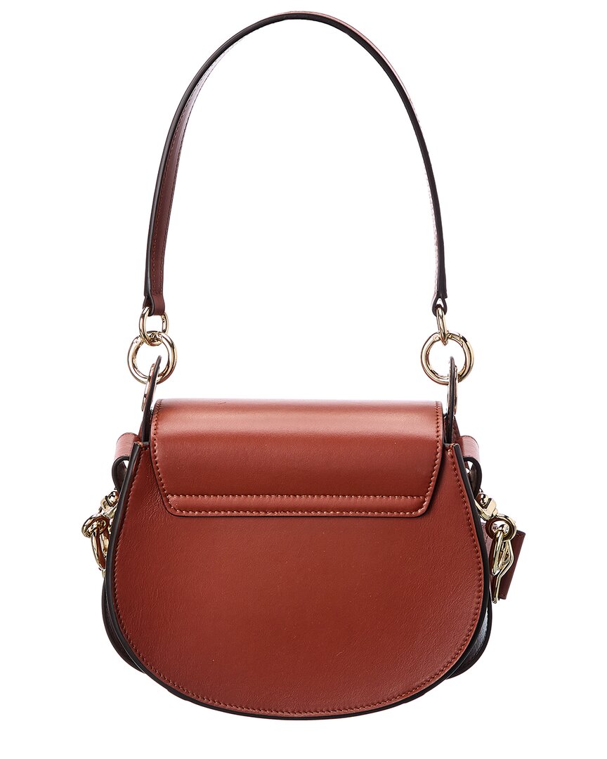 CHL - CC o? Tess Small Leather & Suede Shoulder Bag
