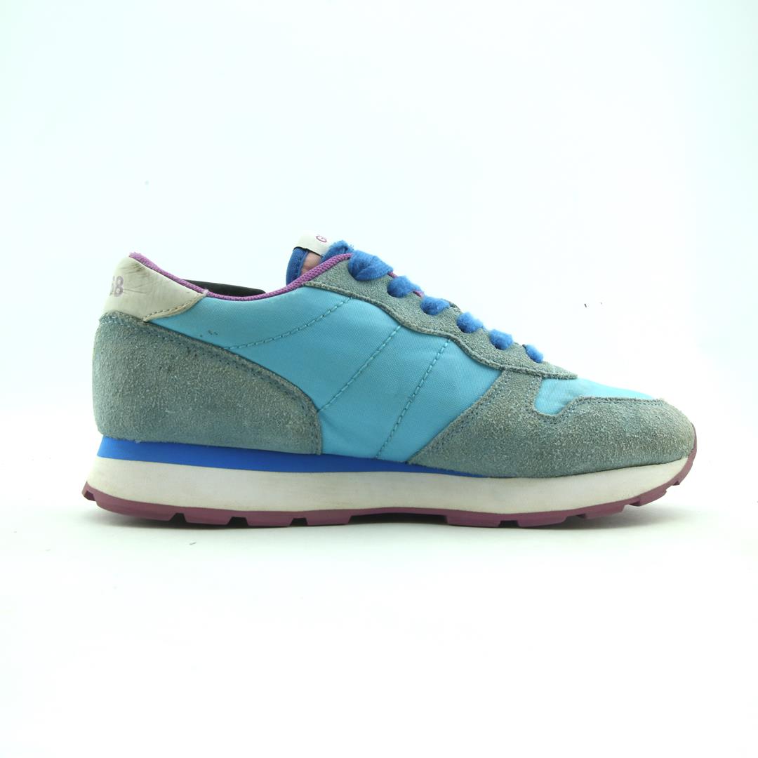 SUN68  TOM IN NYLON E SUEDE