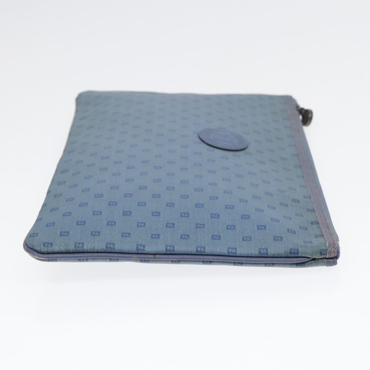 Fendi Ff  Canvas Clutch Bag