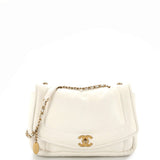 CHANEL   Puffy Flap Bag Lambskin Medium