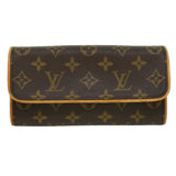 Louis Vuitton Pochette Twin  Canvas Clutch Bag